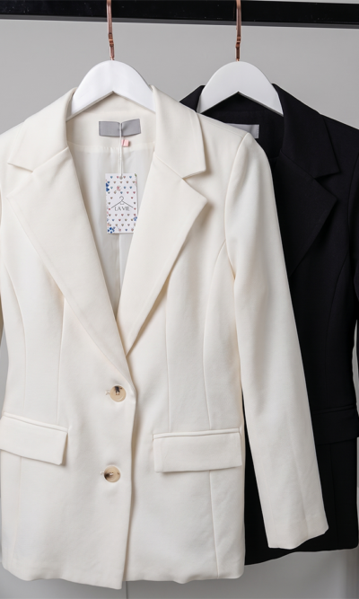 Blazer alfaiataria com botões