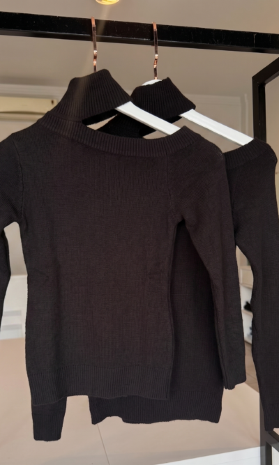 Blusa tricot modal