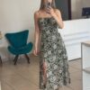 Verde estampado